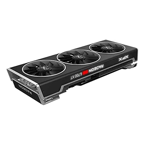 XFX Speedster MERC319 AMD Radeon RX 6700 XT - Tarjeta gráfica para Juegos (12 GB, GDDR6, HDMI 3xDP, AMD RDNA 2 RX-67XTYTBDP)