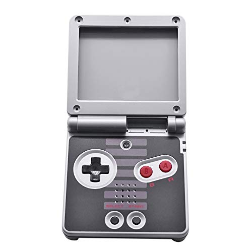 Xingsiyue Reemplazo Lleno Housing Cáscara Cubrir Caso Piezas de Reparación Set w/Lente&Destornillador para Nintendo Gameboy Advance SP GBA SP Consola