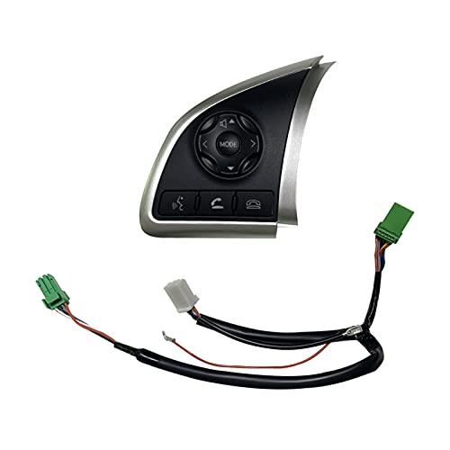 XINXIN FEWRFIVU Apto for Nissan Dayz 2014 Livina 2019 Volante SWTICH SWTICH Multifunción Radio de Audio Botones de Volumen Botón de Control de Crucero (Color : Audio Button)