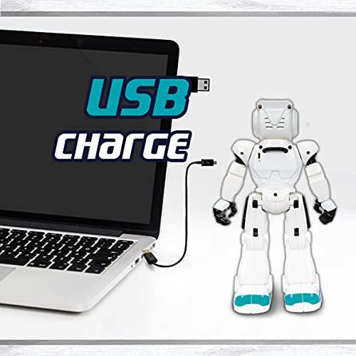 Xtrem Bots - Robbie, Robot Juguete Teledirigido Programable, Robots para Niños 5 Años O Más Educativos, Juguetes Robótica Educativa, Juego Robotica, Stem