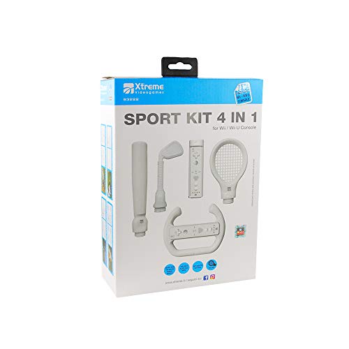 Xtreme - Kit de 4 accesorios deportivos para Wii, modelo surtido, 1 unidad
