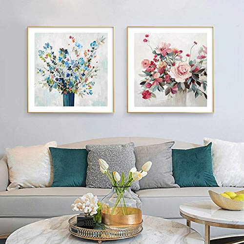 XuFan Cuadros modulares Arte de la Pared de la Sala de Estar Decorativo 4 Piezas Tema de Halloween Evie Pintura HD Impreso Juego de impresión Paladins Poster 30x60x2 30x80cmx2 Sin Marco