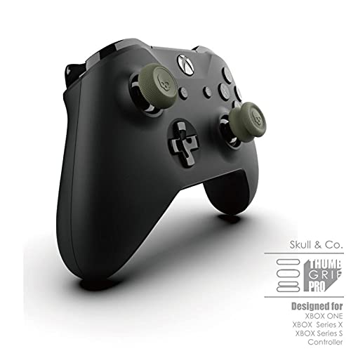 YANHAI Haiyan Store Skull & CO. Conjunto de Agarre del Pulgar FPS CQC Joystick Cap Thumbstick Cover Fit para Xbox One Xbox Series X Serie S Controller S (Color : OD Green)