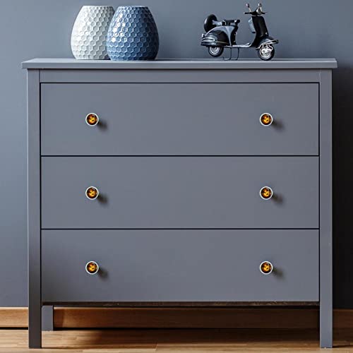 YATELI Perillas de extracción de para gabinetes,armarios,Puertas y cajones de Muebles: se Venden como un Paquete de 4 perillas,Playa Sunset Playa Tropical Palmer