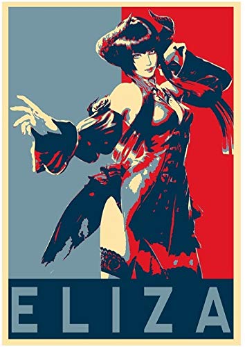 YEAHTOPE General ART carteles Tekken Propaganda Eliza - A3 (42x30 cm)?