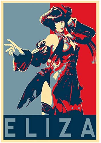YEAHTOPE General ART carteles Tekken Propaganda Eliza - A3 (42x30 cm)?