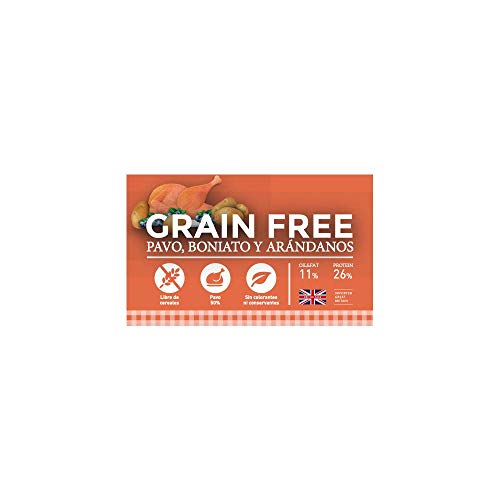 YERBERO Nature Grain Free de Pavo Comida para Perros SIN Cereales 12kg