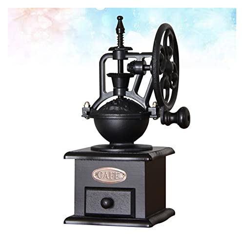 YFJLOVE Juego de café Molinillo de café Manual 1 PC Molinillo de café Retro Manual de café Molino de café Manual Máquina de café Decoración de la Cocina Ajuste for la Tienda del hogar
