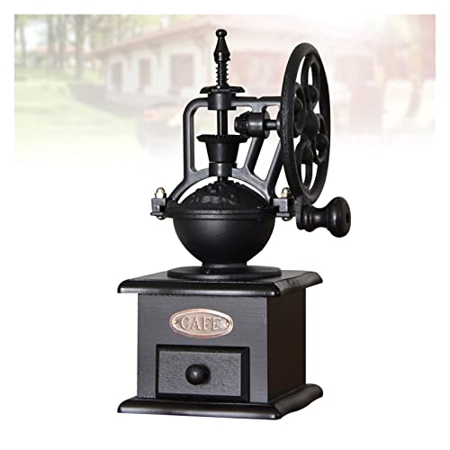 YFJLOVE Juego de café Molinillo de café Manual 1 PC Molinillo de café Retro Manual de café Molino de café Manual Máquina de café Decoración de la Cocina Ajuste for la Tienda del hogar