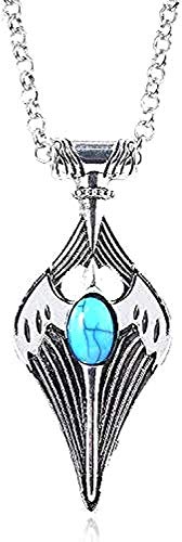 Yiffshunl Collar Hombre S Collar Elder Scroll Collar Amuleto Cosplay Kynareth Morrowind Forget The Game Heaven Amulet Colgante Collar Regalo para Mujeres Hombres Niñas Niños