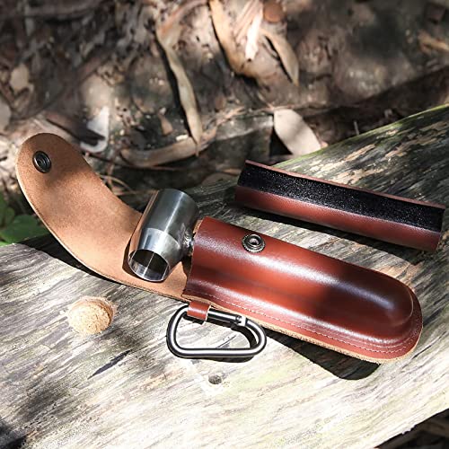 Yocqbm Survival Settlers Taladro Manual para carpintería Taladro de Mano Scotch Eye Taladro de Madera Broca Broca de Supervivencia Settlers Herramienta-2 Pcs