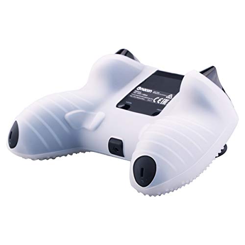 YoRHa Tachonado Puntos Silicona Caucho Gel Personalizando Cubrir Fundas Cover para NACON Revolution PRO PS4 Mando[Origin & V2] x 1 (Claro)