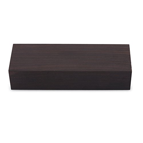 Yosoo Health Gear Ebony Wood Lumber, ébano en Blanco para Instrumentos Musicales Herramientas de Bricolaje
