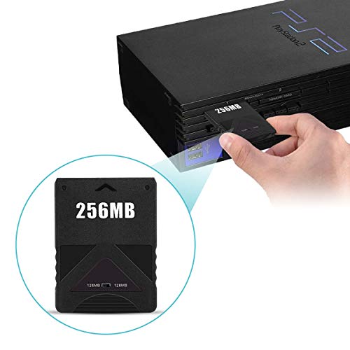 Yosoo Health Gear Tarjeta de Memoria de 256 MB, Tarjeta de Memoria de Juego de Alta Velocidad PS2(256M)