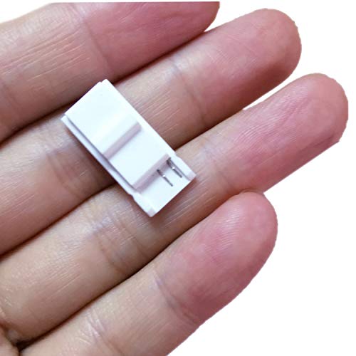 YouU Herramientas de Cortocircuito RCM Clip para Nintendo Switch Joycon Jig Dongle no versión 3D-Impresa,Blanco con Caja