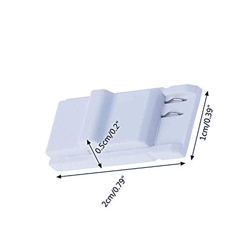 YouU Herramientas de Cortocircuito RCM Clip para Nintendo Switch Joycon Jig Dongle no versión 3D-Impresa,Blanco con Caja