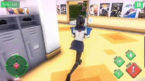 YUMI Anime High School Girl Life 3D: School Games