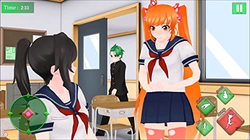 YUMI Anime High School Girl Life 3D: School Games