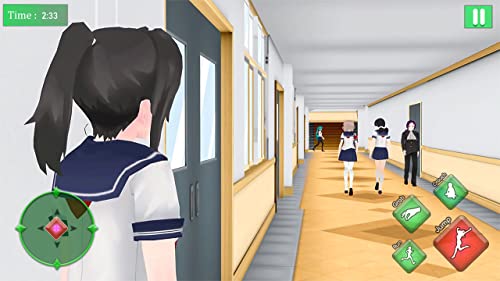 YUMI Anime High School Girl Life 3D: School Games