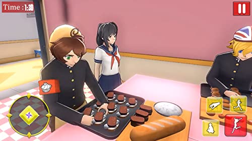 YUMI & Sakura Anime High School Girl Yandere Life