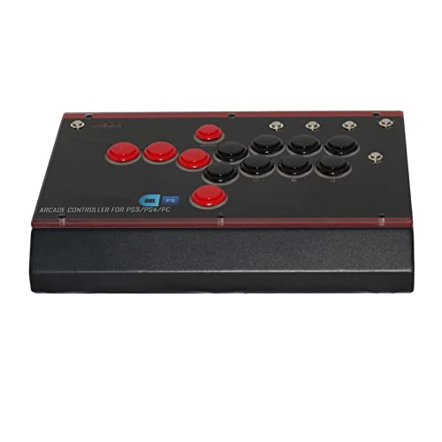 YUNXIAN Joystick KBB-PS Botón Completo Hitbox Joystick de Juego de Lucha Arcade PS4 / PS3 / PC por Cable USB Accesorios de Consola de Juegos