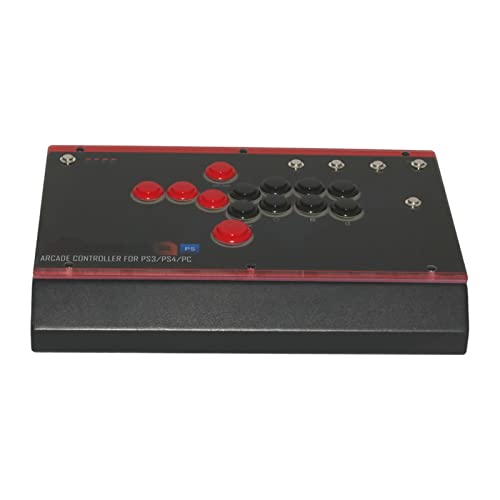 YUNXIAN Joystick Kss-PS Botón Completo Hitbox Joystick de Juego de Lucha Arcade PS4 / PS3 / PC por Cable USB Accesorios de Consola de Juegos