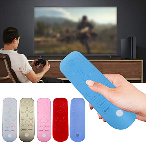 YUYAN 2021 nuevo compatible para PS5 Media Remote Cover a prueba de caídas lavable consola de juegos cubierta de silicona funda protectora para PS5 Control remoto