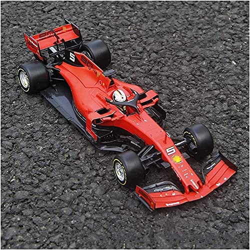 YZSM Escala 1:18 para Ferrari F1 90th Anniversary Edition 2019 para Fórmula #5 Simulación Modelo Aleación Colección Coches Juguete Regalo Modelo Auto
