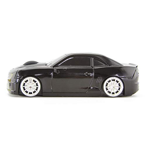 ZAKRLYB Ratón óptico USB inalámbrico de 2,4 GHz ratón for Juegos 3D 1000 dpi Forma Coche del ratón Carreras de Autos Deportivos for el Ordenador portátil PC portátil (batería no incluida)