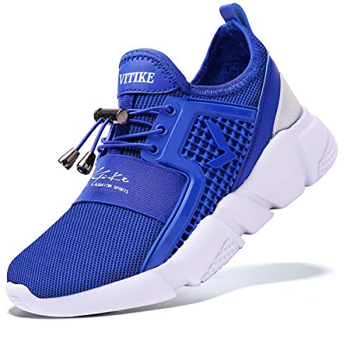 Zapatillas Casual Unisex Niños Zapatillas de Running para Niño Tenis Zapatos,1 Azul,31 EU