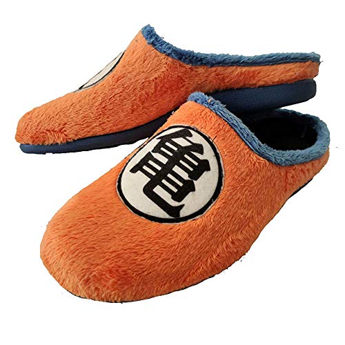 Zapatillas Kanji Kame inspiradas en Dragon Ball cómodas casa Goku (Numeric_44)