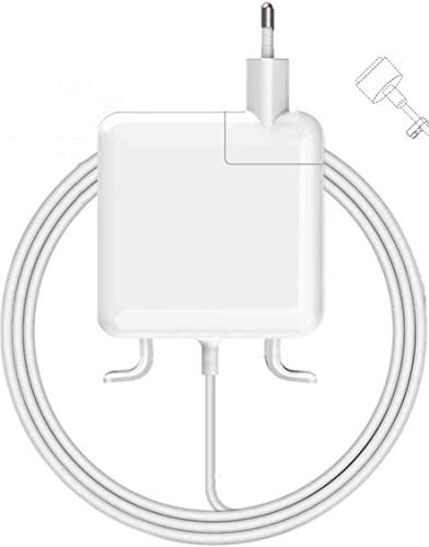 Zasunky Cargador Mac Book Pro de 60 W compatible con Mac Pro de 11" 13" 15" 2012 2013 2014 2015, cargador T-tip 2 para Mac Pro Retina A1425, A1502, A1424 A1290, A1343, A1226 y Plus