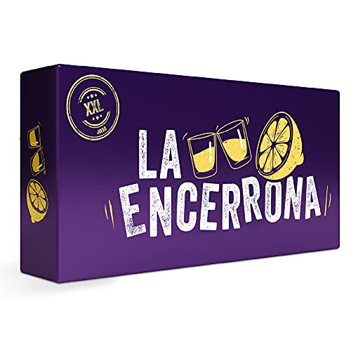 ZENAGAME La Encerrona, Juegos para Beber - Juegos de Beber Alcohol para Tus Veladas - Juegos de Mesa Adulto, Juegos de Cartas, Juegos Beber, Drinking Games