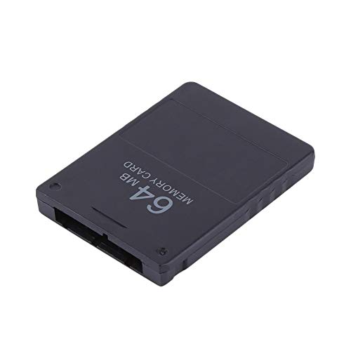 Zerone Almacenamiento de la Tarjeta de Memoria de Alta Velocidad 8-256M para Juegos de Sony Playstation PS2 (64M)