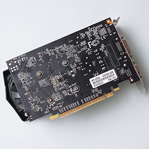 ZHINTE HERORANGE Tarjeta Grafica Portátil GTX 750 Ti Pci-e 3.0 Tarjeta gráfica discreta 2GB DDR5 128 bit Compatible con HDMI para Reproductor Profesional
