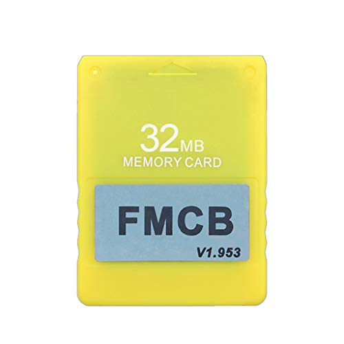 zrshygs Tarjeta de Memoria FMCB v1.953 para PS2 Playstation- 2 Tarjeta McBoot Gratis 8 16 32 64 MB