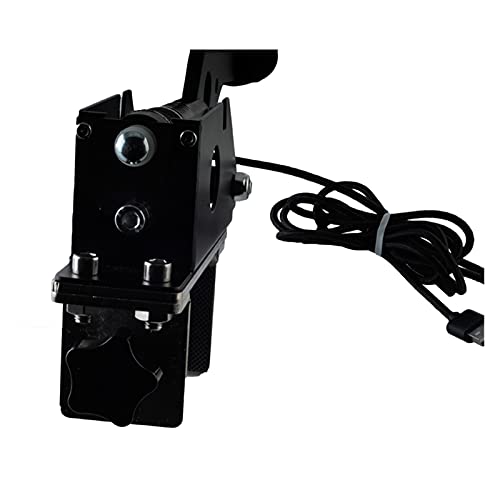 ZSM Handbrake USB Abrazadera de Freno de Mano para Logitech G29 / G27 / G25 T500 SIM Juegos de Carrera FANATEC OSW Dirt Rally PC Piezas de Freno de Mano Sistema de Frenos (Color : HB-02-BK)