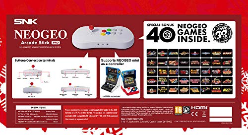 - SNK Neo Geo Arcade Stick Pro Christmas Limited Bundle (Neo Geo)