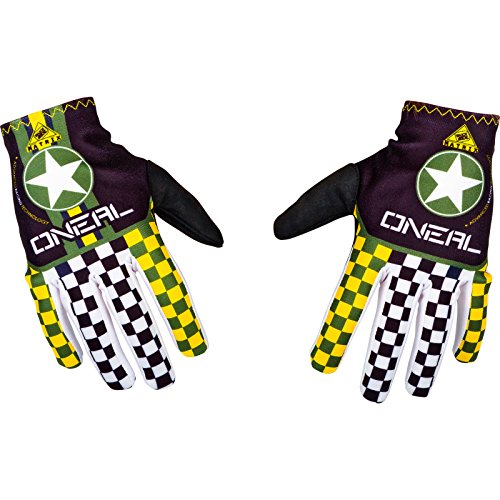 0388W-110 - Oneal Matrix Wingman 2016 Motocross Gloves L White Orange