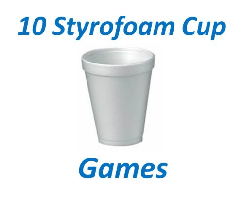 10 Styrofoam cup games (English Edition)