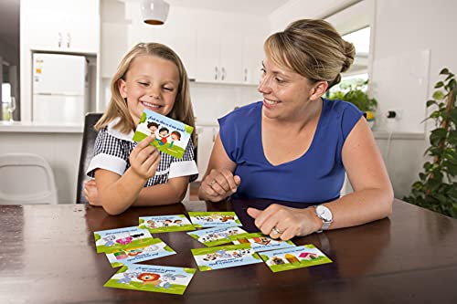 100 Adivinanzas 4+ Juego de Cartas para Toda la Familia Juego Educativo para Niños Acertijos Juegos de Preguntas | Hijos contra Padres Adivinanzas 4+ Juego de Mesa | 100 Adivinanzas | de 4 Años