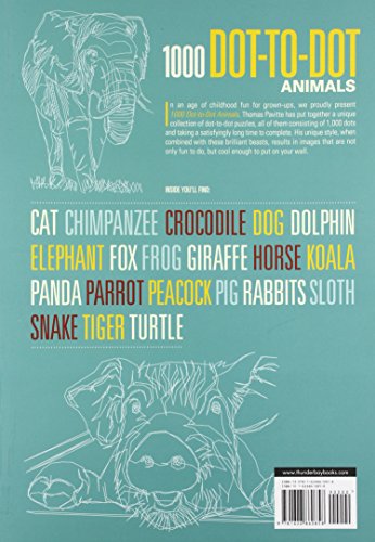 1000 DOT-TO-DOT ANIMALS