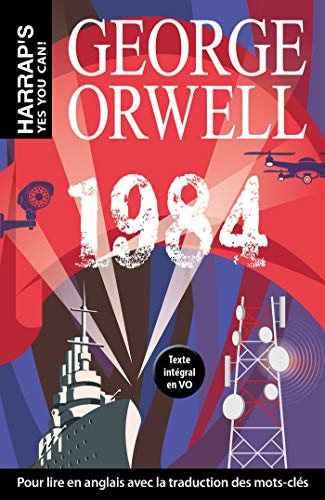 1984 - George Orwell Inglés con traducción de palabras clave al francés (Yes you can!)