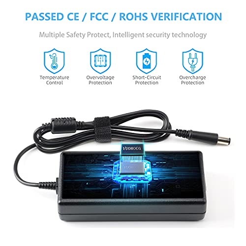 19V 4,74A 90W Cargador para portatil HP Pavilion G4 G6 G6t G7 M6 M7; Compaq Presario CQ57 CQ60 CQ61 Cq40 Cq62; EliteBook 745 820 840 850 G1 G2; Compaq Presario Cq40 Cq62; Probook G0 G1 G2 7.4 x 5.0mm
