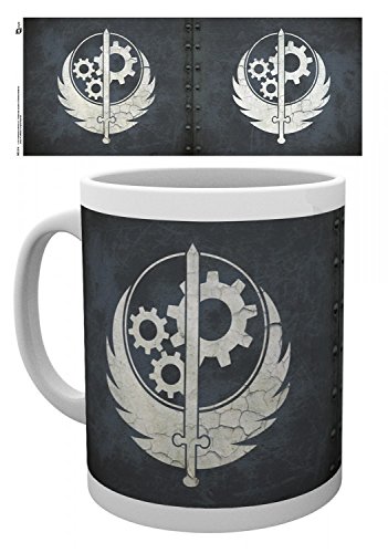 1art1 Fallout - 4, Brotherhood of Steel Foto-Tasse Kaffeetasse 9 x 8 cm