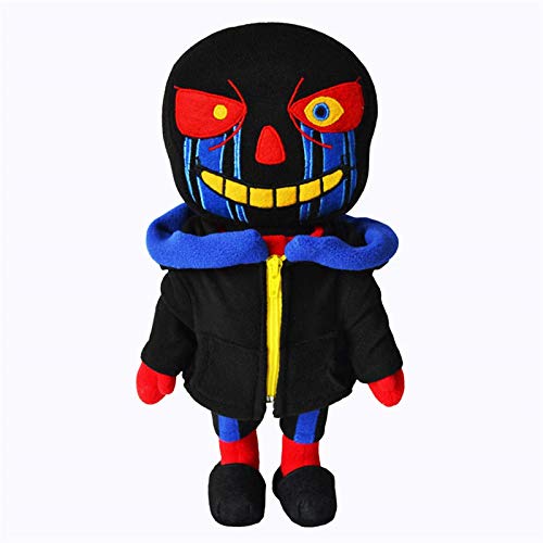 2 unids / Lote Juego Undertale Sans Juguetes de Peluche 25cm Undertale muñecos de Peluche Soft Sans Juguetes de Peluche para niños Regalos de cumpleaños