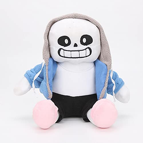 2 unids / Lote Juego Undertale Sans Juguetes de Peluche 25cm Undertale muñecos de Peluche Soft Sans Juguetes de Peluche para niños Regalos de cumpleaños