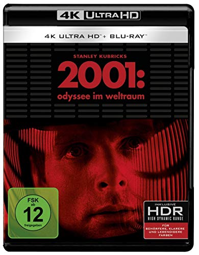 2001: Odyssee im Weltraum (4K Ultra HD) (+ Blu-ray 2D) (+ Bonus-Blu-ray) (Repack) [Alemania] [Blu-ray]