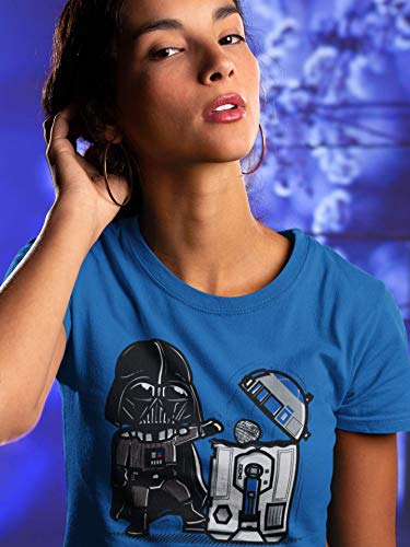 209-Camiseta Robotictrashcan (Donnie) (Azul Royal, L)