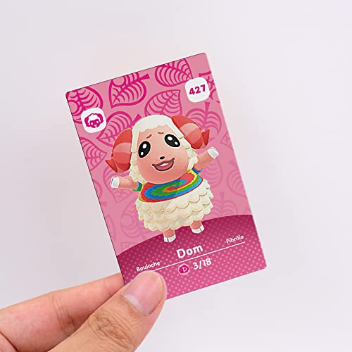24 tarjetas NFC de terceros para Animal Crossing New Horizons Amiibo Card Series 5, [última versión], compatible con Switch/Switch Lite/Wii U/New 3DS con estuche